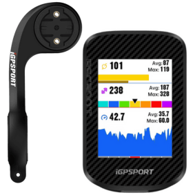 iGPSPORT BSC300T + uchwyt M80 – licznik rowerowy GPS, dotykowy ekran