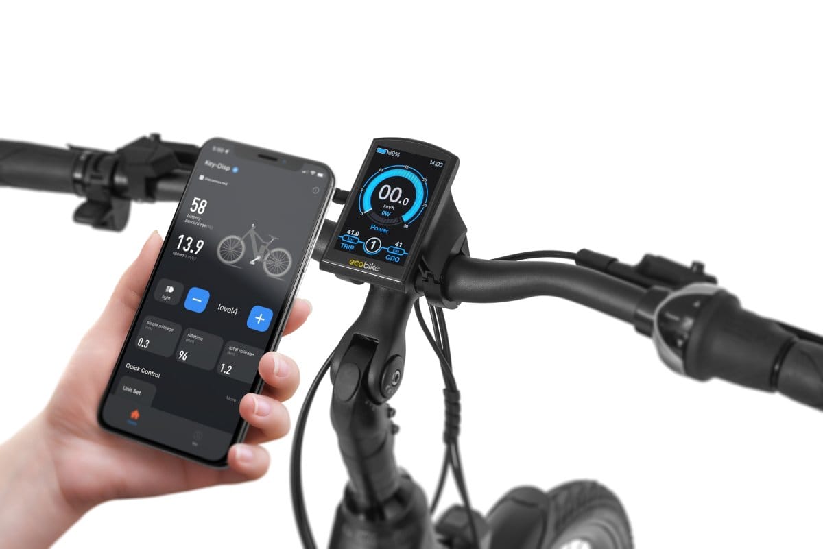 ROWER ELEKTRYCZNY ECOBIKE LX 19 BLACK V2 - obrazek 6