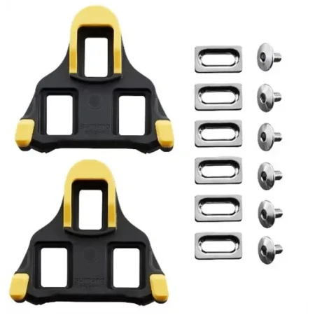 Bloki Shimano SM-SH11 SPD-SL żółte 6 stopni