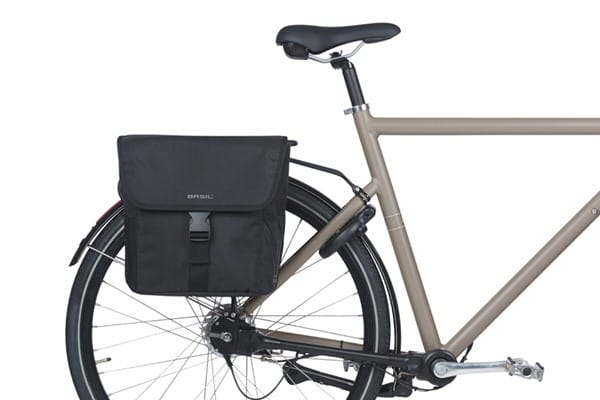 Sakwa podwójna Basil GO Double Bag 32L czarna uniwersalna - obrazek 6