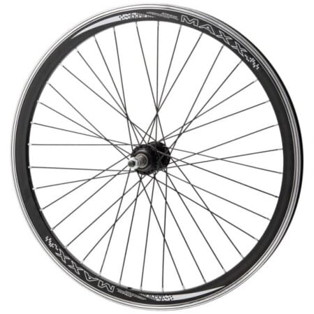 Koło 24 tylne pod wolnobieg stożkowe O-czarne P-czarne