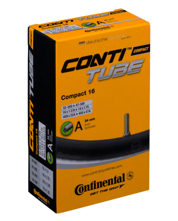 Dętka Continental Compact 16 Auto 34 mm 32-305 / 47-349