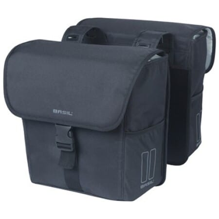 Sakwa podwójna Basil GO Double Bag 32L czarna uniwersalna