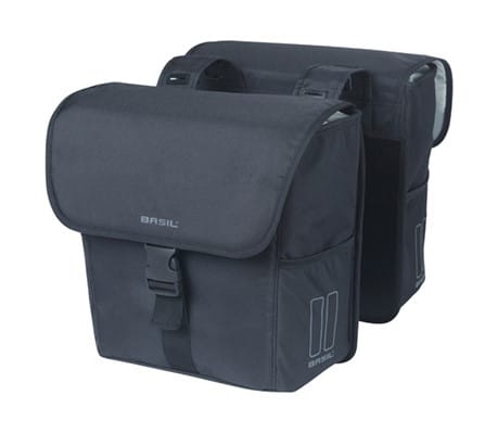 Sakwa podwójna Basil GO Double Bag 32L czarna uniwersalna