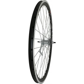 Koło 28 tylne torpedo stożkowe czarne Quando KTT162