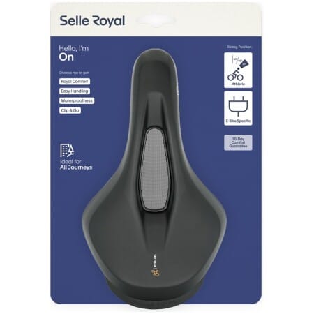 Siodło rowerowe Selle Royal ON Open Athletic 45° żelowe męskie