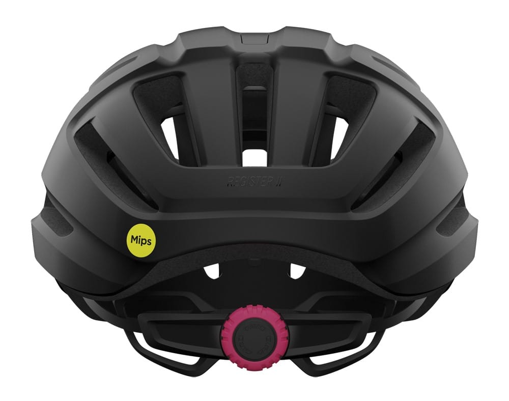 Kask MTB GIRO REGISTER II matte black raspberry roz. Uniwersalny (54-57 cm) - obrazek 3