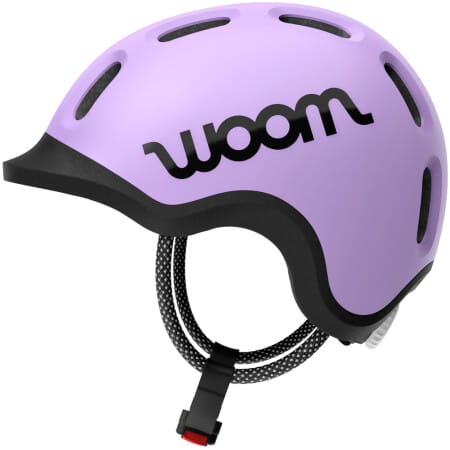 Kask dziecięcy woom READY Lilac S 50–53 cm na rower i hulajnogę