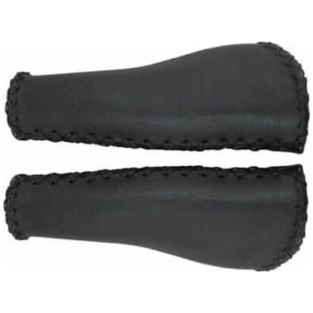 Chwyty kierownicy Velo D2+ Leather czarne