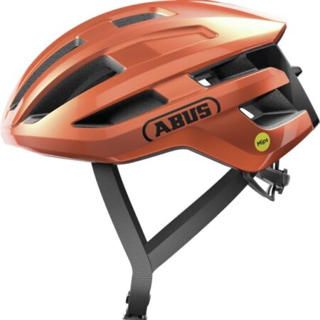 Kask rowerowy Abus PowerDome MIPS Goldfish Orange M (54–58 cm)
