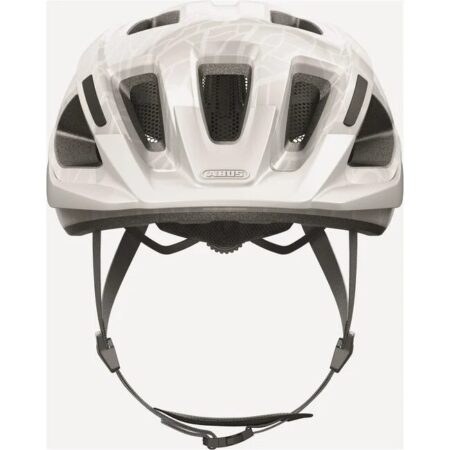 Kask rowerowy ABUS Aduro 3.0 biały – White Art M (52-58 cm)