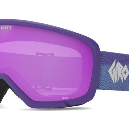Gogle zimowe juniorskie GIRO STOMP PURPLE LINTICUL