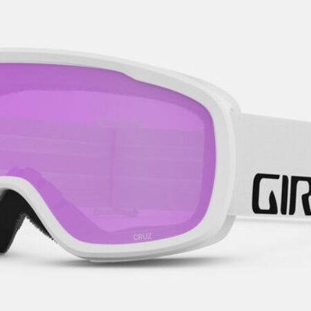 Gogle zimowe GIRO CRUZ WHITE WORDMARK (Szyba lustr