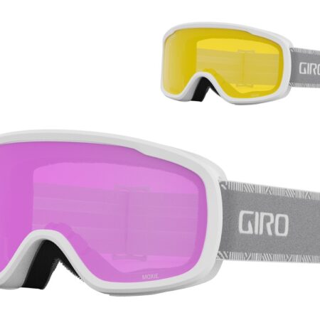 Gogle zimowe GIRO MOXIE WHITE GREY CHUTE (szyba AM