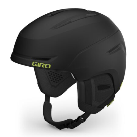 Kask narciarski GIRO NEO matte black / ano green L (59–62,5 cm)