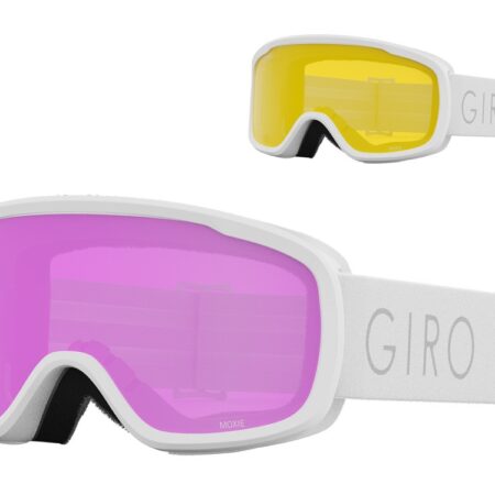 Gogle zimowe GIRO MOXIE WHITE CORE LIGHT (szyba AM