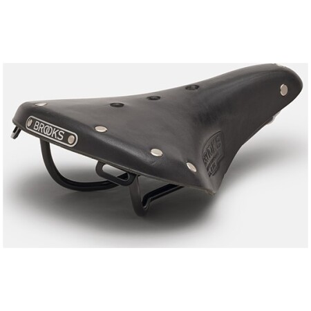 Siodełko BROOKS B17 SHORT, Black, Steel Rail, Waga 460g, Linia Leather (NEW)