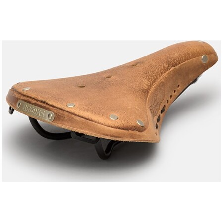 Siodełko BROOKS B17 SOFTENED SHORT, Dark Tan, Steel Rail, Waga 470g, Linia Leather (NEW)