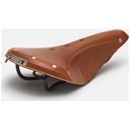 Siodełko BROOKS B17 NARROW, Honey, Steel Rail, Waga 510g, Linia Leather (NEW)