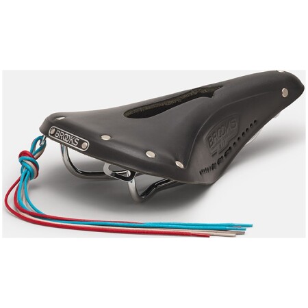 Siodełko BROOKS B17 NARROW CARVED, Black, Steel Rail, Waga 510g, Linia Leather (NEW)