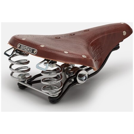 Siodełko BROOKS B66, Brown, Steel Rail, Waga 1050g, Linia Leather (NEW)