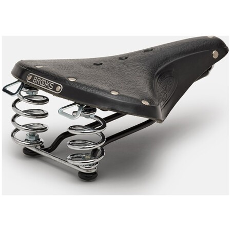 Siodełko BROOKS B67, Black, Steel Rail, Waga 850g, Linia Leather (NEW)