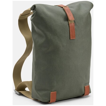 Plecak BROOKS PICKWICK COTTON CANVAS, Sage Green/Honey, Pojemność 12L, Wodoodporna bawełna (NEW)