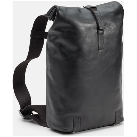 Plecak BROOKS PICKWICK HARD LEATHER, Black, Pojemność 12L, Garbowana skóra (NEW)