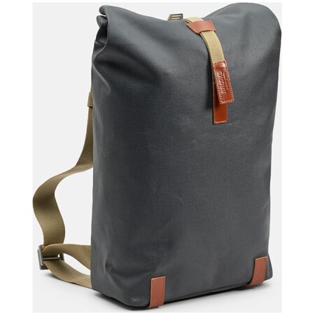 Plecak BROOKS PICKWICK COTTON CANVAS, Grey/Honey, Pojemność 26L, Wodoodporna bawełna (NEW)