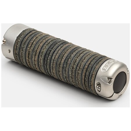 Chwyty BROOKS PLUMP LEATHER GRIPS, Black, Rozmiar 130 – Regulowany (NEW)