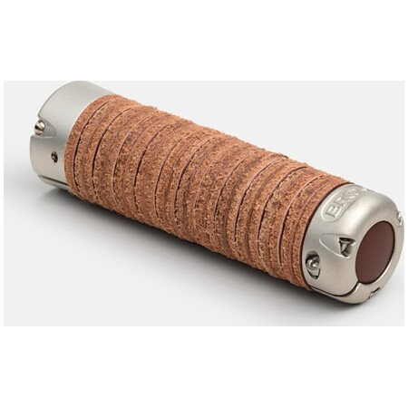 Chwyty BROOKS PLUMP LEATHER GRIPS, Brown, Rozmiar 130 – Regulowany (NEW)