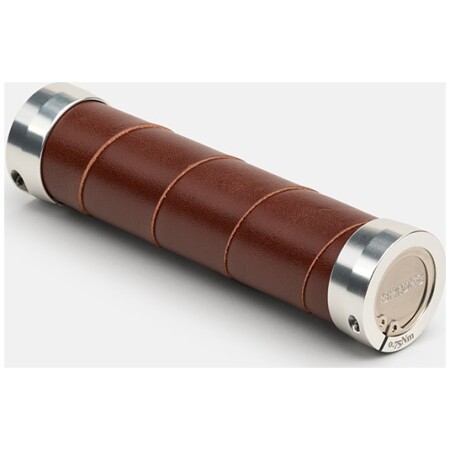 Chwyty BROOKS SLENDER LEATHER GRIPS, Brown, Rozmiar 130/130 (NEW)
