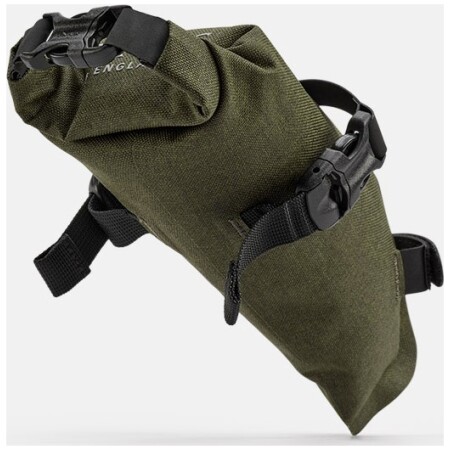 Torba podsiodłowa BROOKS SCAPE SADDLE ROLL BAG, Mud Green, Pojemność 1L, Mocowanie na paskach, Wodoodporność IPX4 (NEW)