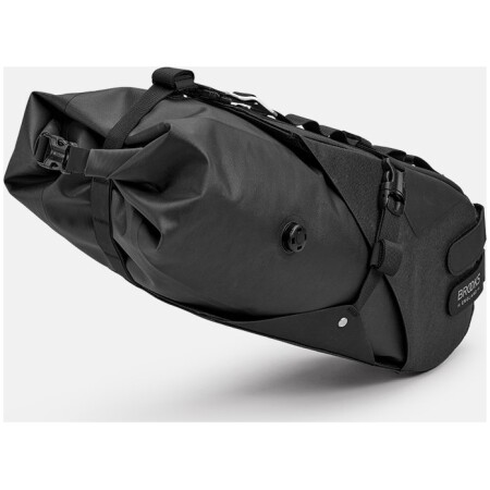 Torba podsiodłowa BROOKS SCAPE SEAT BAG, Black, Pojemność 8L, Mocowanie na paskach, Wodoodporność IPX4 (NEW)
