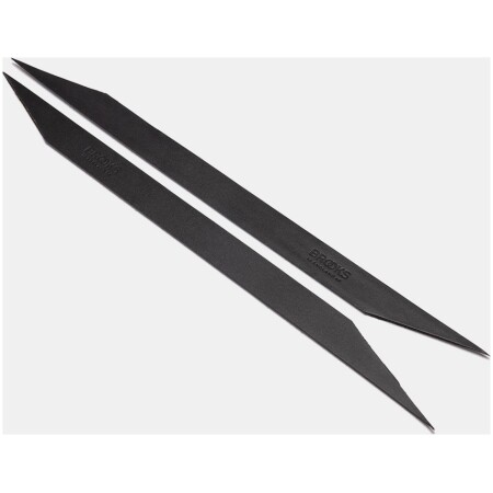 Paski chwytów BROOKS LEATHER REPLACEMENT TAPE, Black, Skóra garbowana, Dla modelu Slender, 2,5mm (NEW 2025)