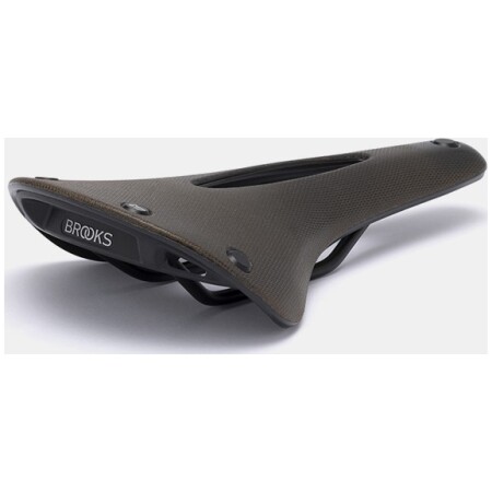 Siodełko BROOKS C17 CARVED, Brown, Steel Rail, Waga 446g, Linia Cambium (NEW)