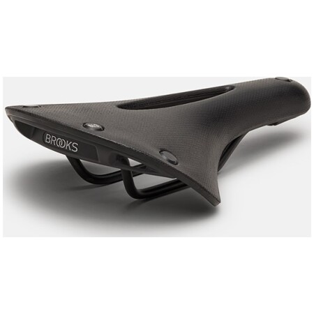 Siodełko BROOKS C19 CARVED, Black, Steel Rail, Waga 473g, Linia Cambium (NEW)