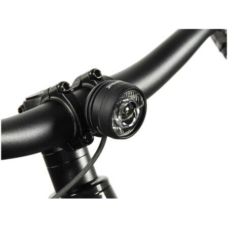 Lampka przednia do e-bike LUPINE SL NANO F WIRED 1000 Lumenów/130 Lux, Pilot sterowania na kablu, Fabryczne wyjście pod Shimano, Obejma 31.8mm (NEW)