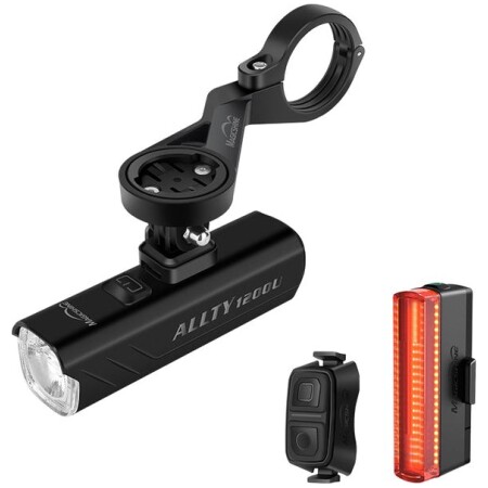 Zestaw MAGICSHINE Lampka przednia ALLTY 1200U FTR + Lampka tylna SEEMEE 50V2.0 FTR (NEW)